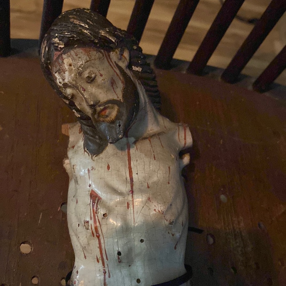 Antique wooden Jesus 1700’s